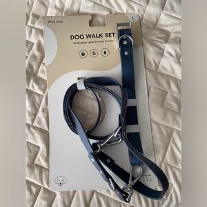 Wild One large Dog Leash and Collar